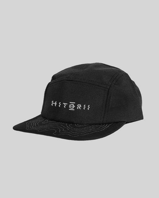 5 Panel Hat | Hitorii | Vintage Black