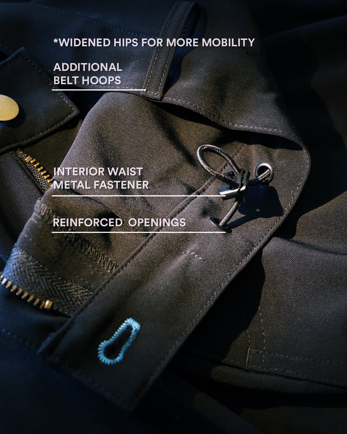 Bouldering Pants | Black | Waves | Previous Batch