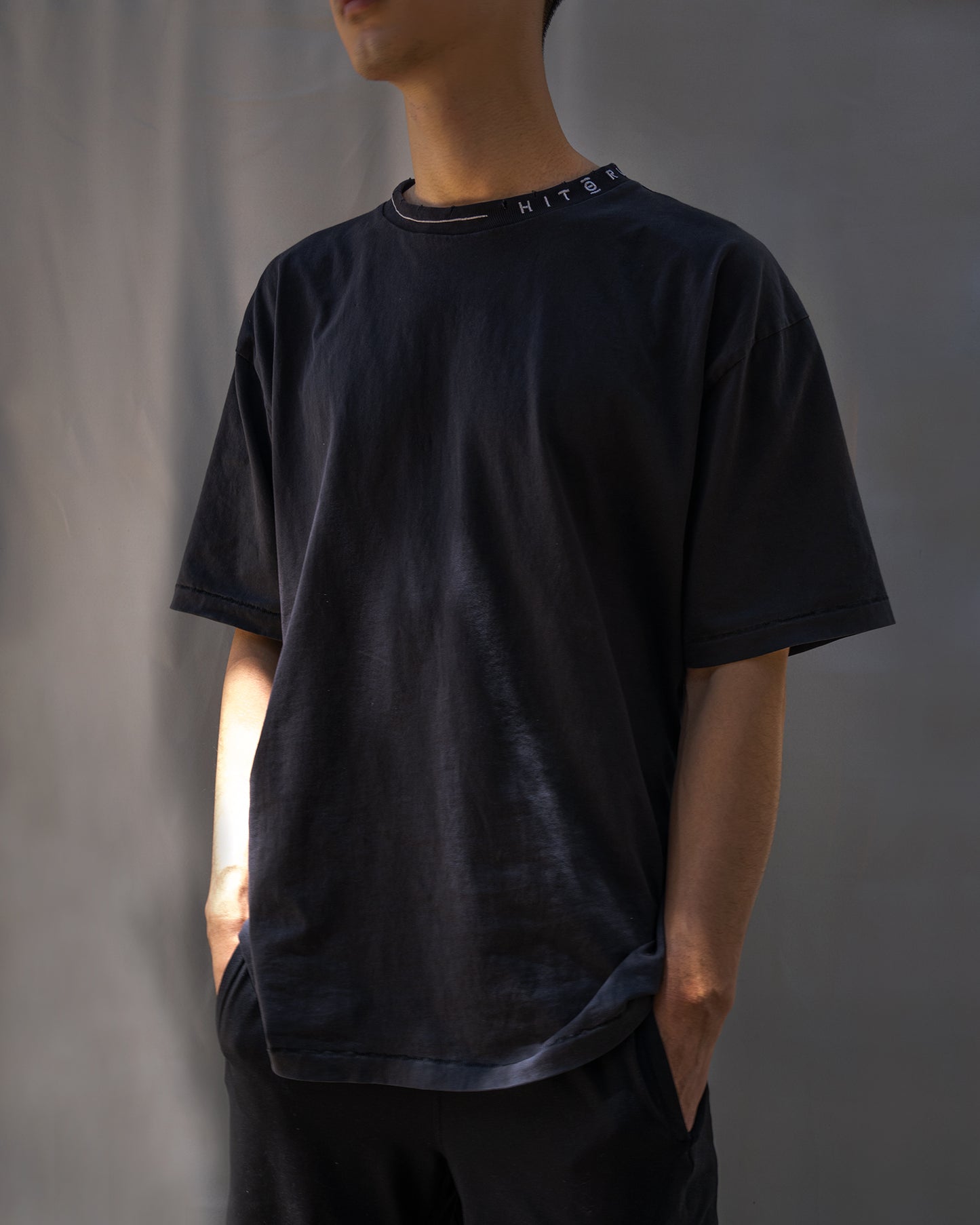 Hitorii Core Tee /// Vintage Black /// Solo Growth x Topography