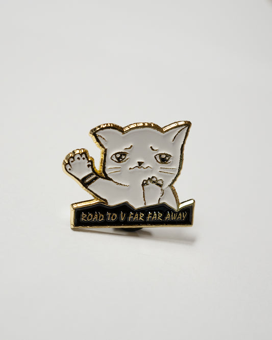 Road to V Far Far Away /// Chalk Pin