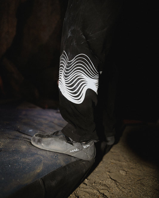 Bouldering Pants | Black | Waves | Previous Batch