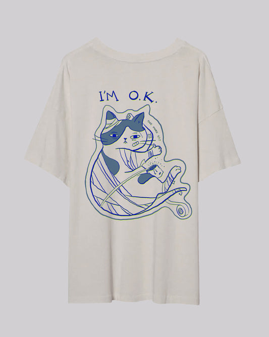 Dr. Climb Collab | Oversized Tee | Light Cream