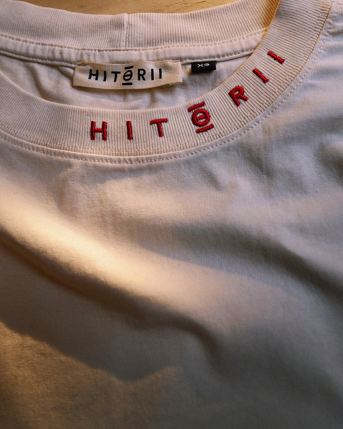 Water Lily | Oversized Tee | Undyed Cotton (Cream)