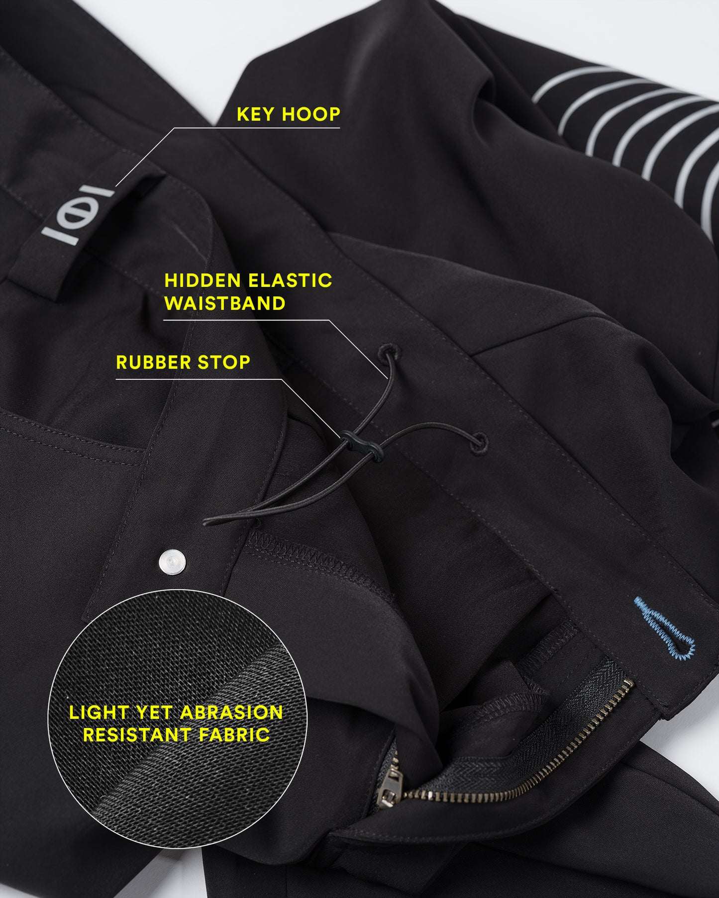 Hitorii Bouldering Pant /// Black /// Solo Growth x Waves