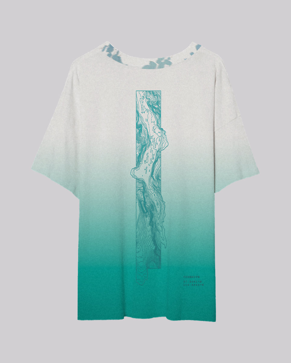 LIMITED Topo Gradient | Oversized Tee | Yosemite