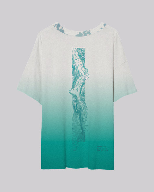 LIMITED Topo Gradient | Oversized Tee | Yosemite
