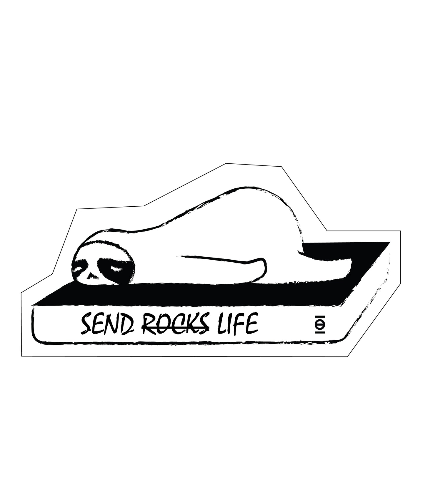 Sloth Life /// Sticker