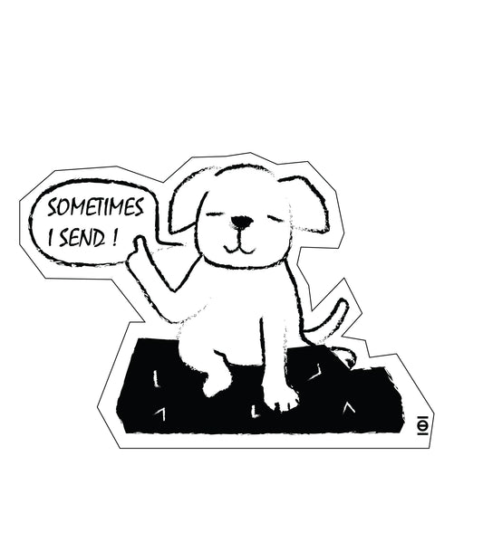 Sometimes I Send - Sticker