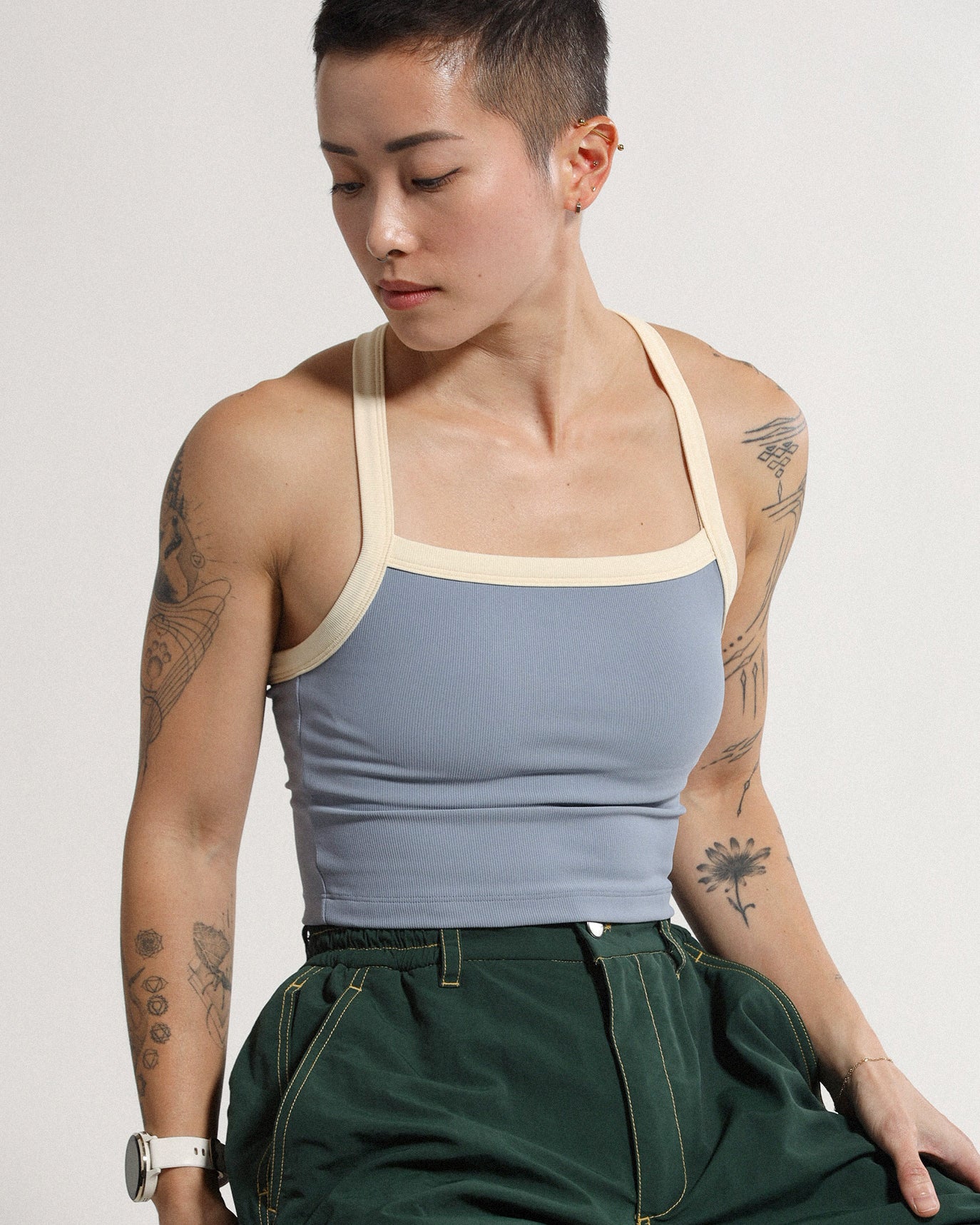 Minimal Tank | Padded | Turquoise