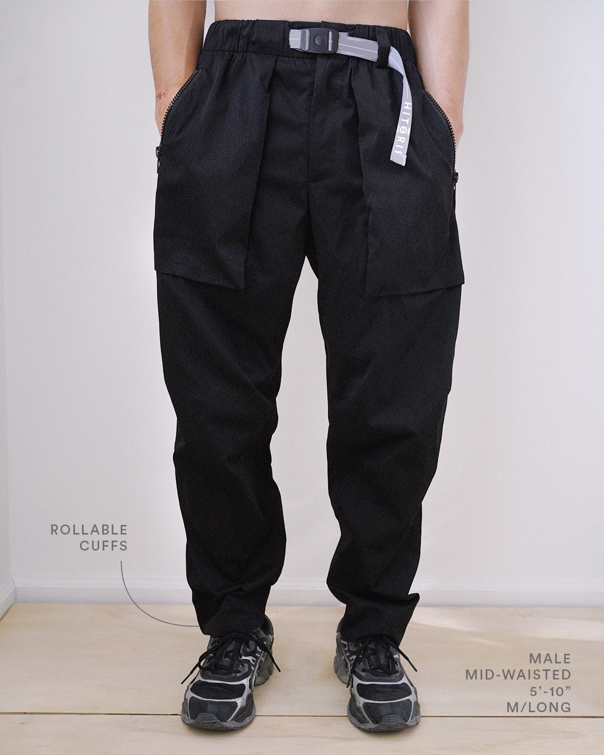 Street Pants | Black + Green