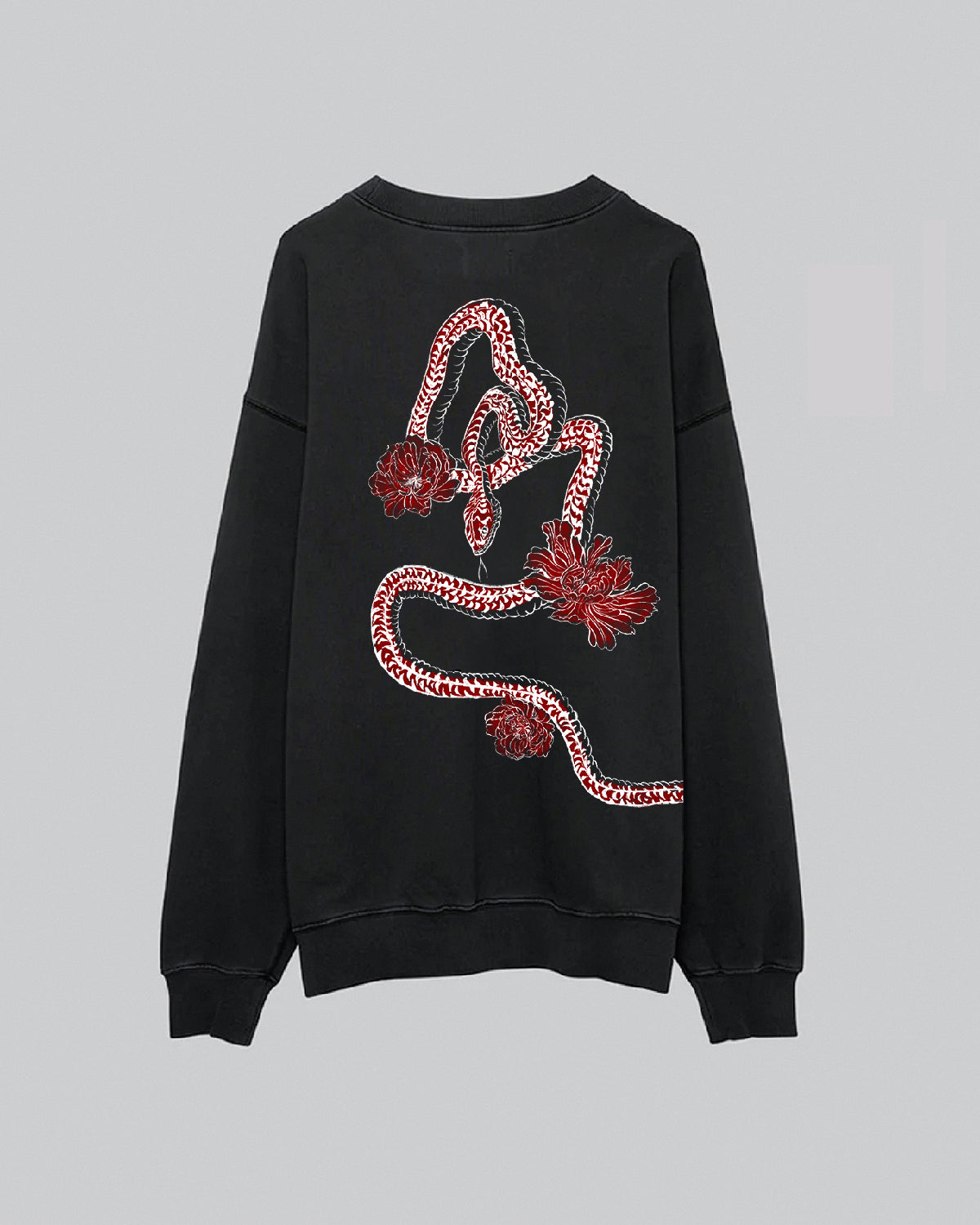 Year of the Snake | Crewneck | Vintage Black