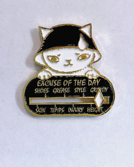 Excuse of the Day | Moving Chalk Pin