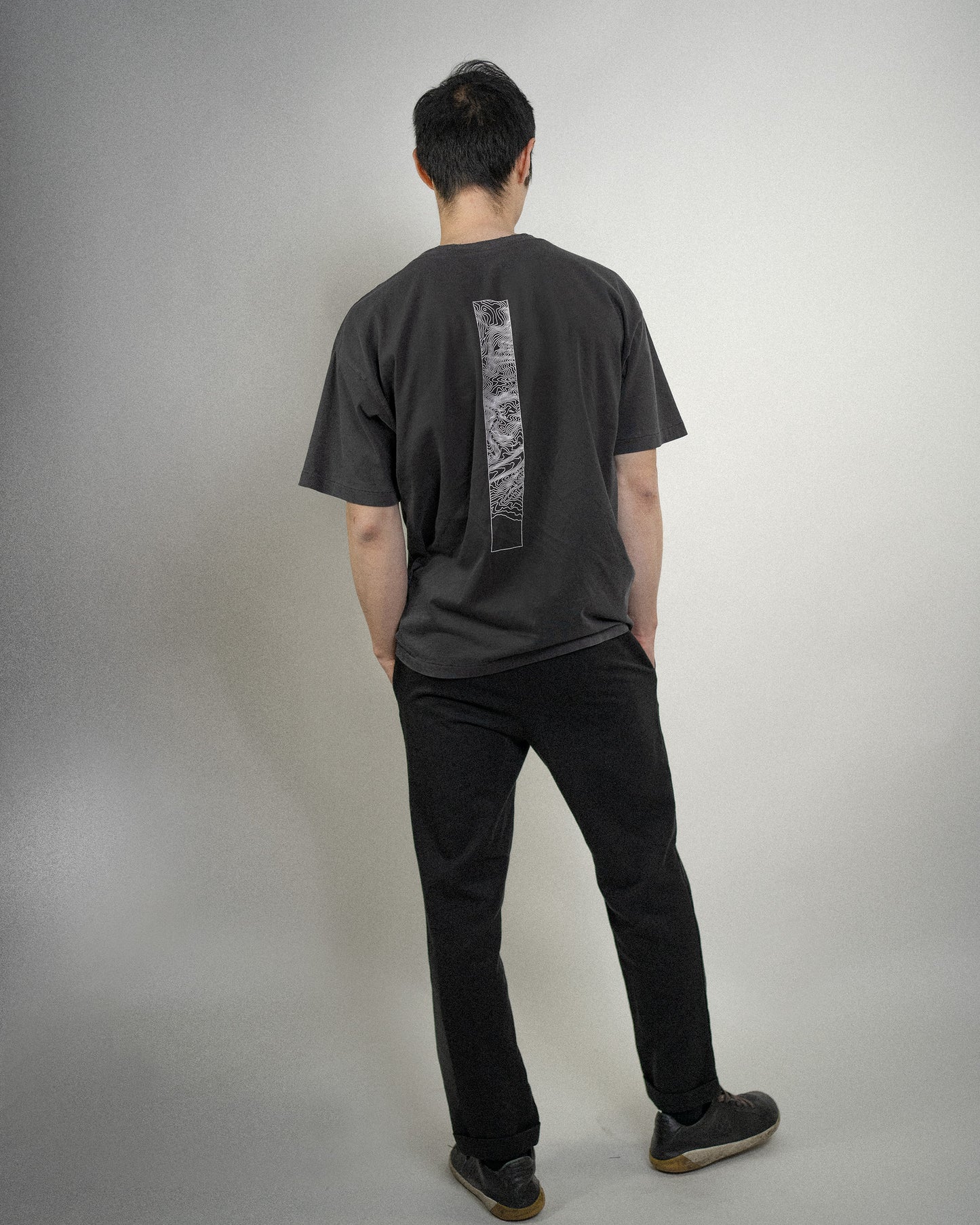 Hitorii Origins Tee 1.0 /// Vintage Black /// Granite x Bishop