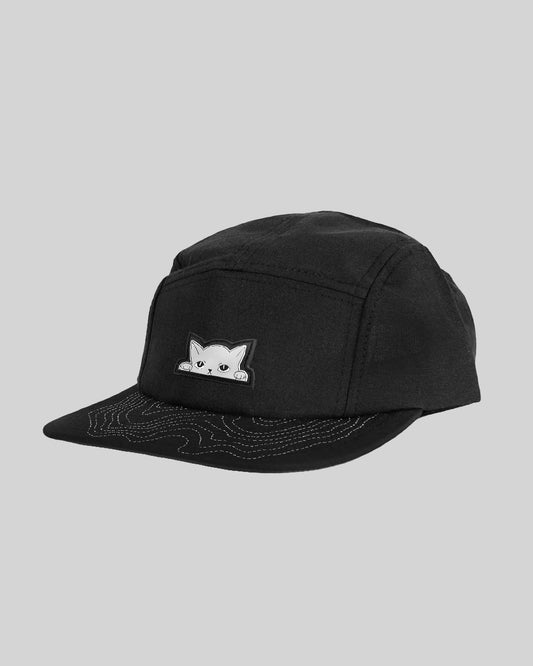 5 Panel Hat | Mao | Vintage Black