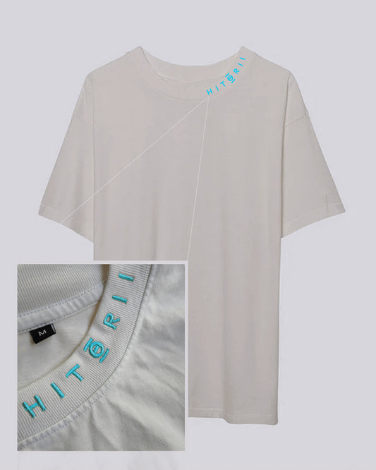 PRE-ORDER | Blank | Oversized Tee | Gray (Teal)