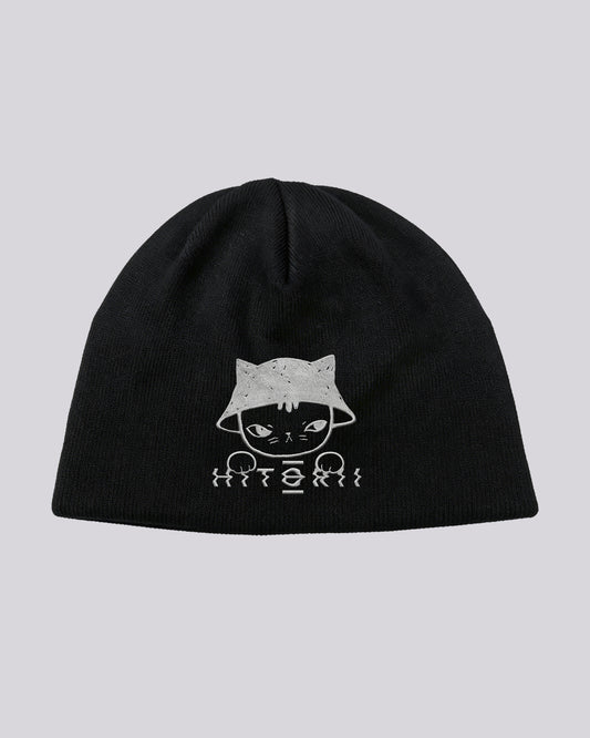 Cotton Beanie | Mao | Black