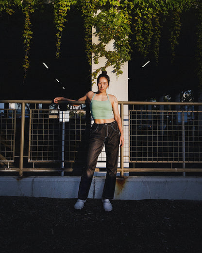 Bouldering Pants | Black | Contrast Stitch