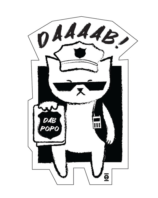 DAAAB POPO /// Sticker