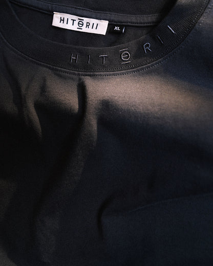 Just Tape It /// Oversized Tee /// Vintage Black