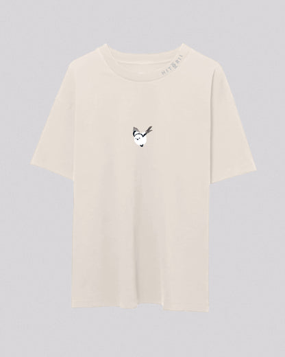 Shima Enaga | Oversized Tee | Ivory