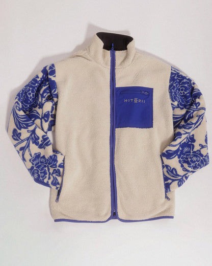 Peonies Jacket | Reversible Fleece