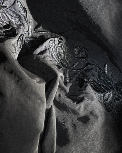 Fleece Shell Pants | Forest Green | Peonies