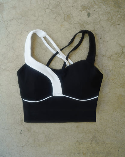 Flow Tank | Long | Black