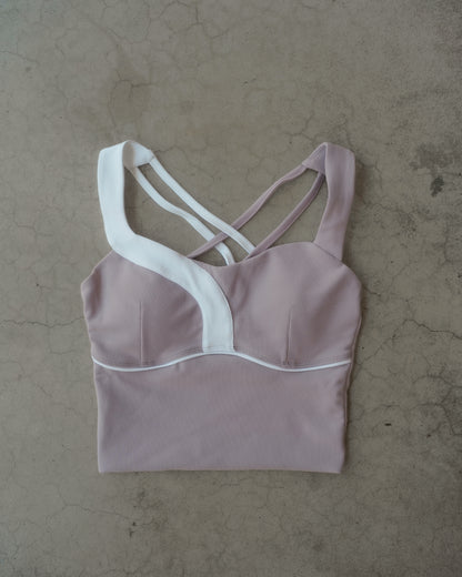 Flow Tank | Long | Lilac
