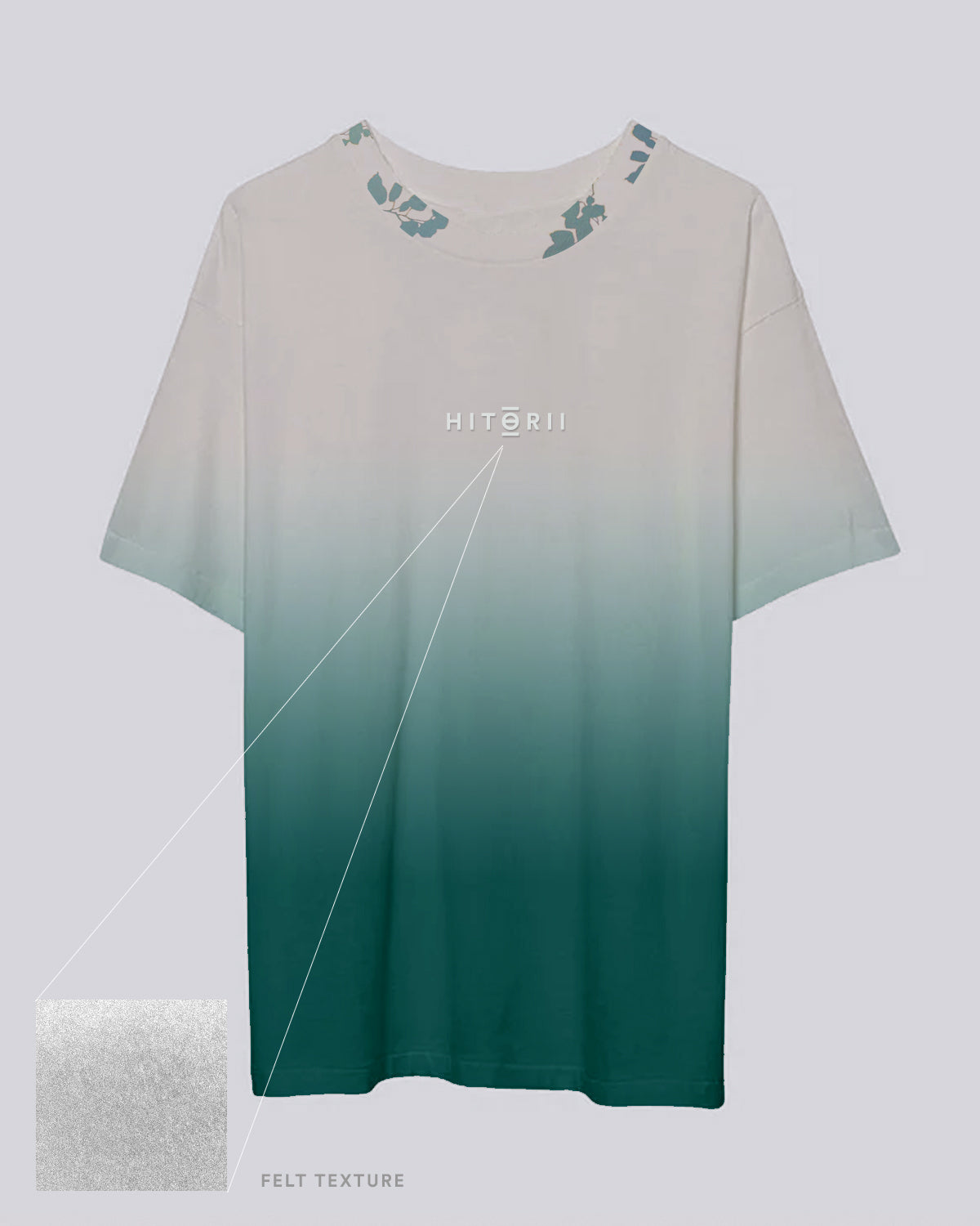 PRE-ORDER | Gradient | Oversized Tee | Green