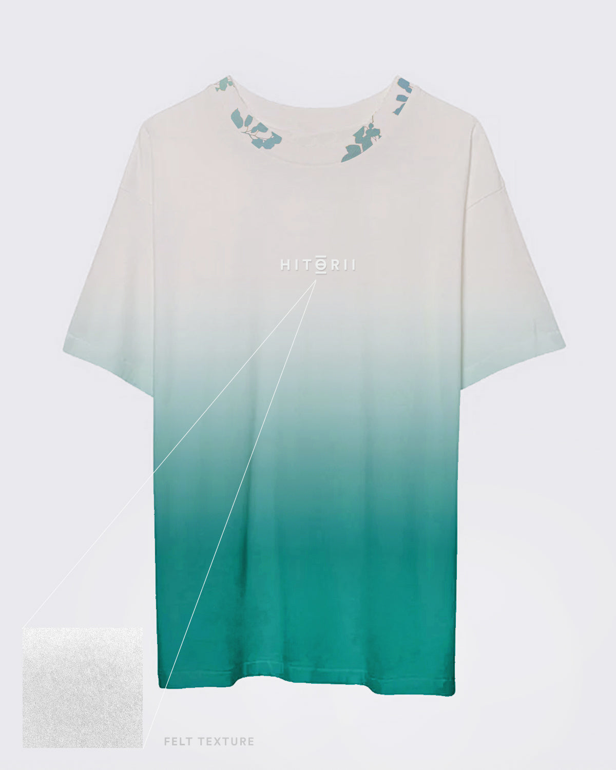 Gradient | Oversized Tee | Green