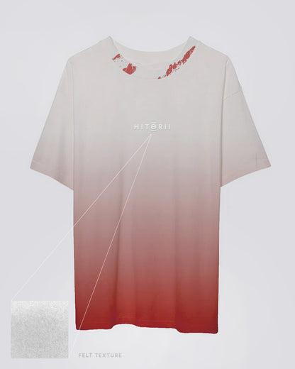 Gradient | Oversized Tee | Brick