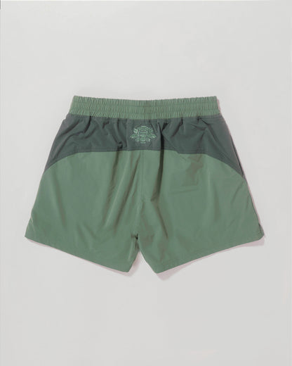 Comp Shorts | 3" & 6" Sage Green | Peonies