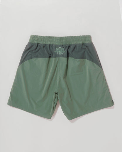 Comp Shorts | 3" & 6" Sage Green | Peonies