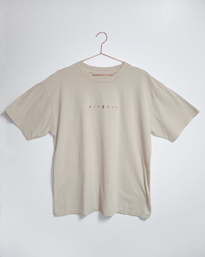 Hitorii Origins Oversized Tee 2.0 /// Off-White /// Topography x Horse Pens