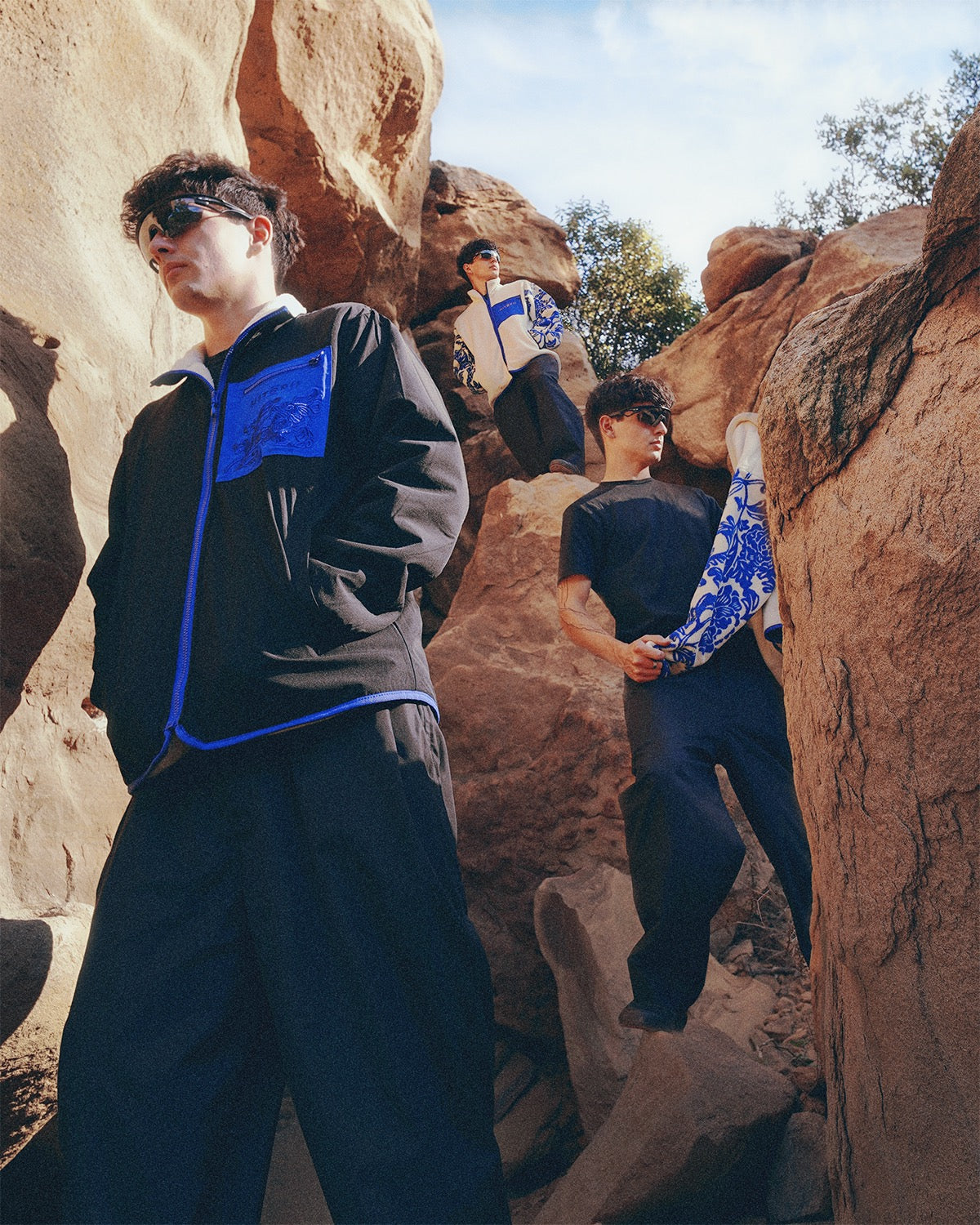 Peonies Jacket | Reversible Fleece