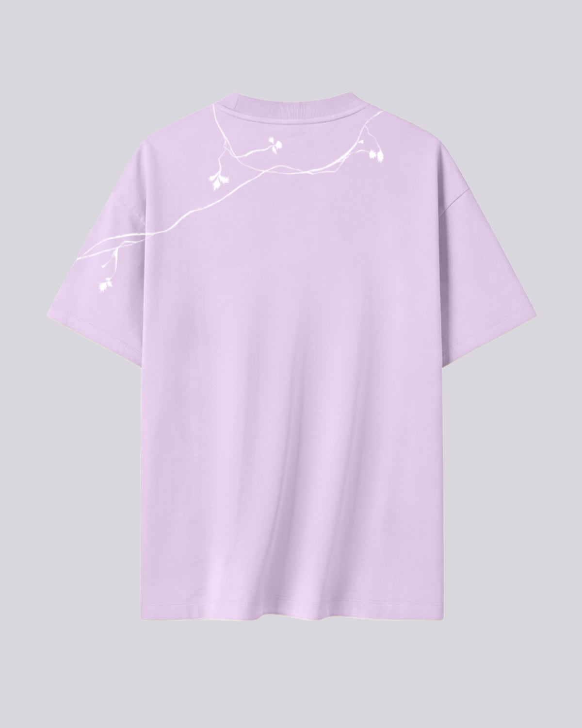 Entangled Fragaria | Oversized Tee | Lilac