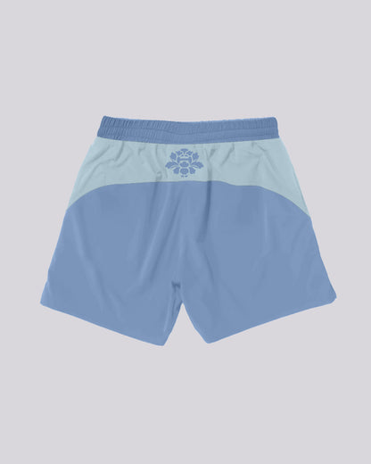 Comp Shorts | Mist | Peonies