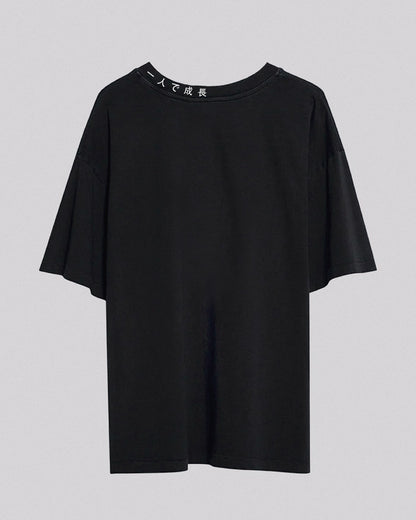 Motion | Oversized Tee | Black x White