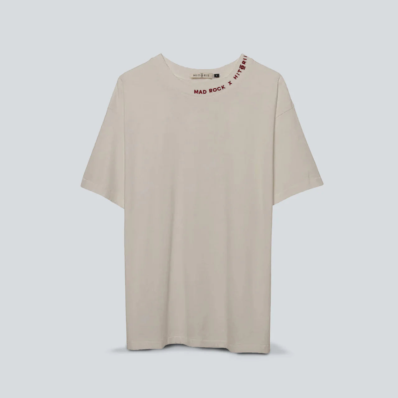 Mad Rock x Hitorii | Oversized Tee | Lounging Mao | Cream