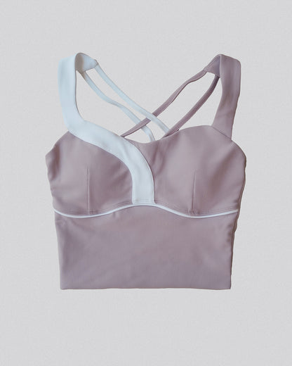 Flow Tank | Long | Lilac