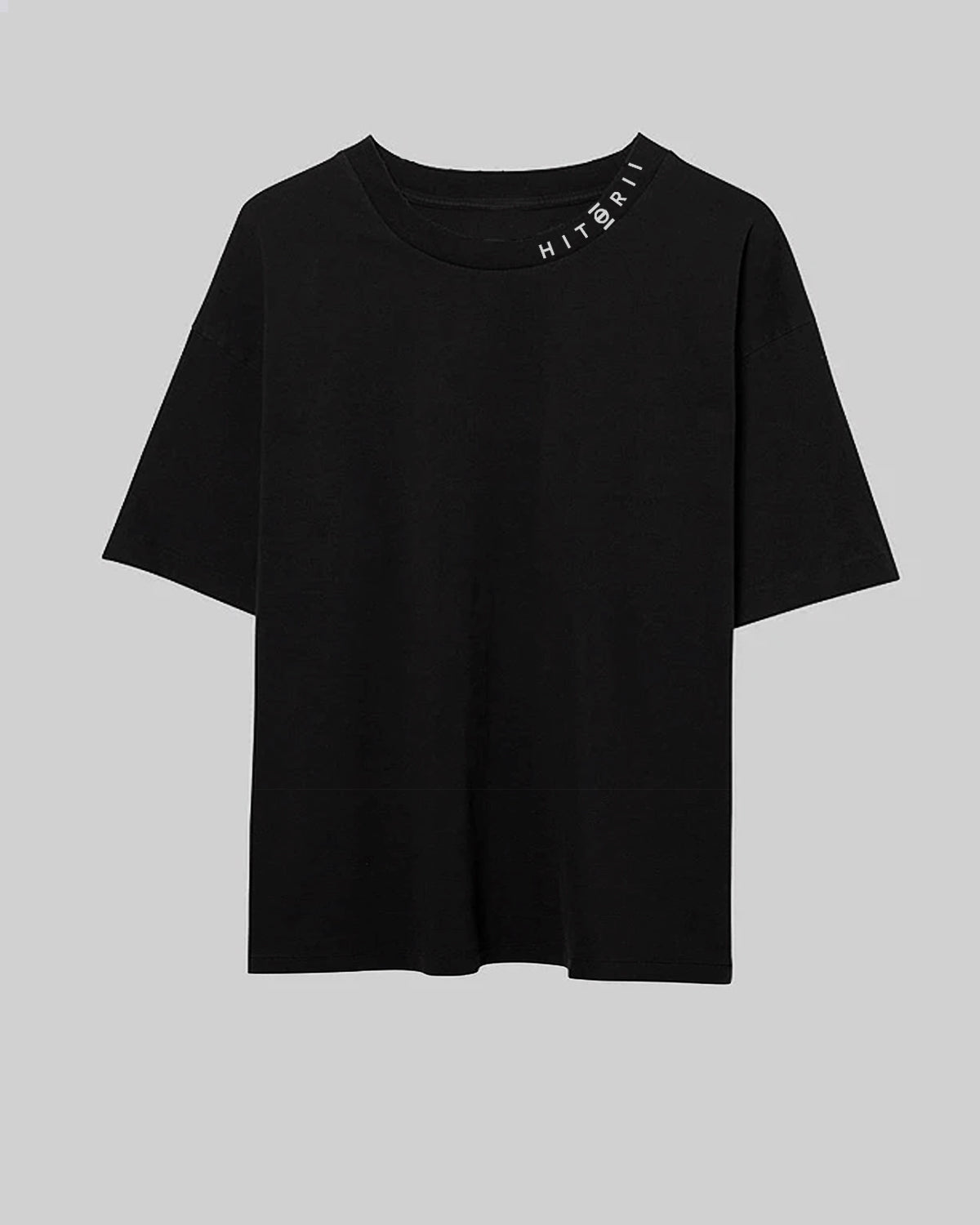 Hitorii Trash Tee 2.0 | Boxy Tee | Black + Blue