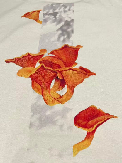 PRE-ORDER | Oriane Chanterelle | Crop Tee | Sand