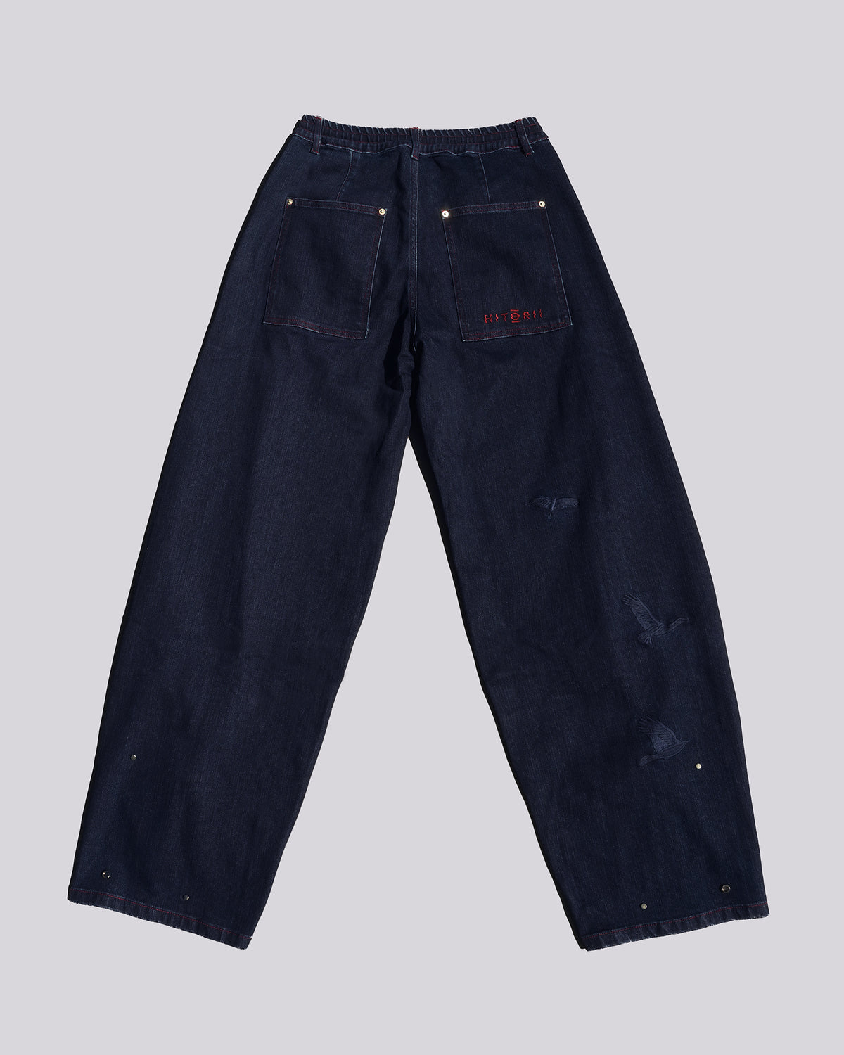 Baggy Sashiko Jeans | Denim