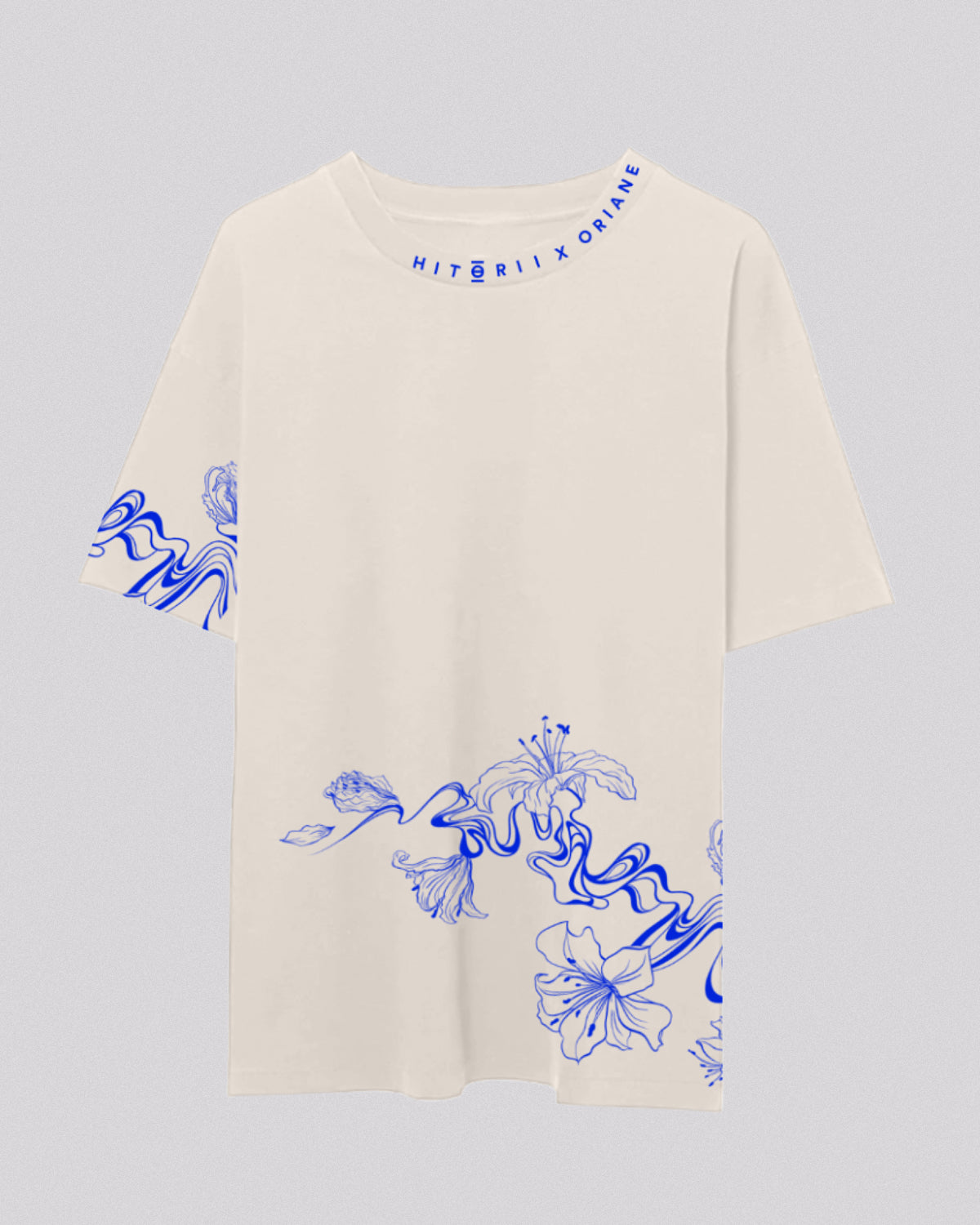 Oriane Collab | Oversized Tee | Ivory