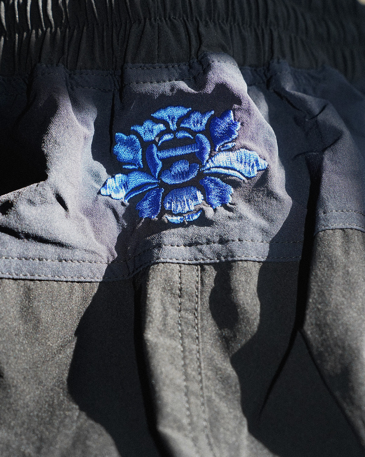 Comp Shorts | 3" & 6" Black | Peonies