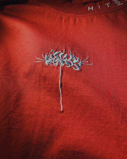 red spider lily shirt 彼岸花 (Higanbana) | Oversized Tee