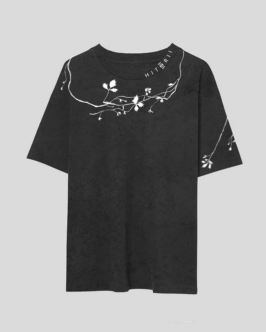 Entangled Fragaria | Oversized Tee | Stonewashed