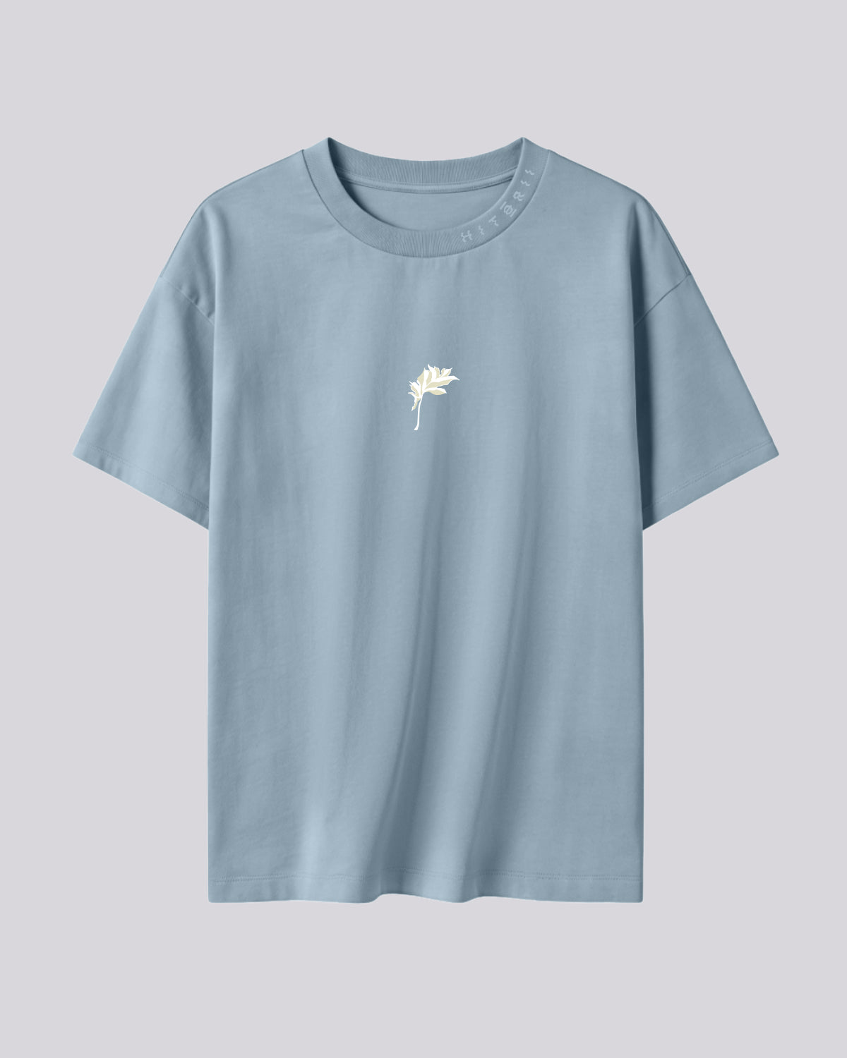 Kiku (Chrysanthemum) | Oversized Tee | Sky Blue