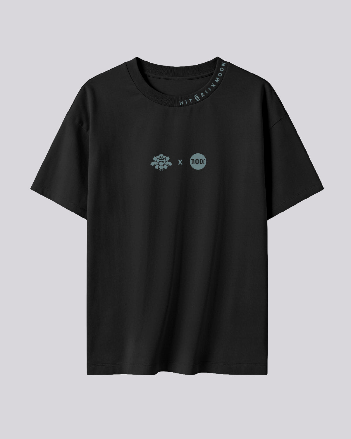 Moon Collab | Oversized Tee | Charcoal