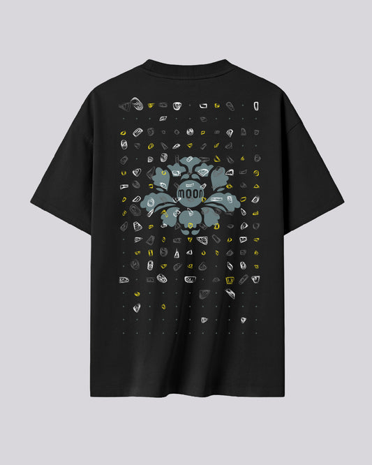 Moon Collab | Oversized Tee | Charcoal